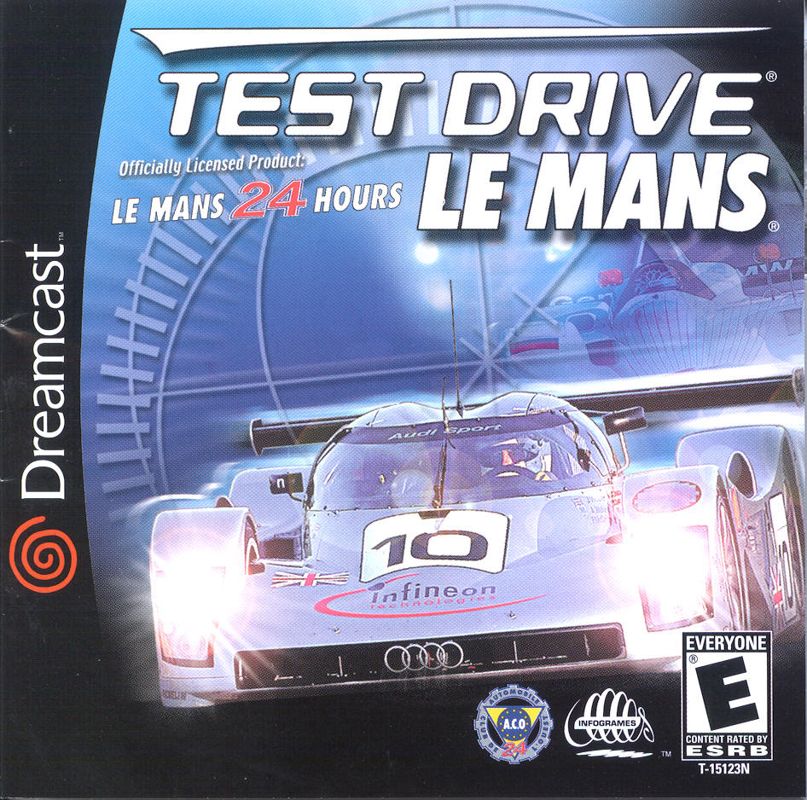 Le Mans 24 Hours box art for Playstation 2